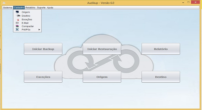 Gerencie Backups Locais ou na Nuvem, cadastre diversas origens de dados, crie exceções, personalize comandos pré e pós, compacte antes do envio, e muito mais !